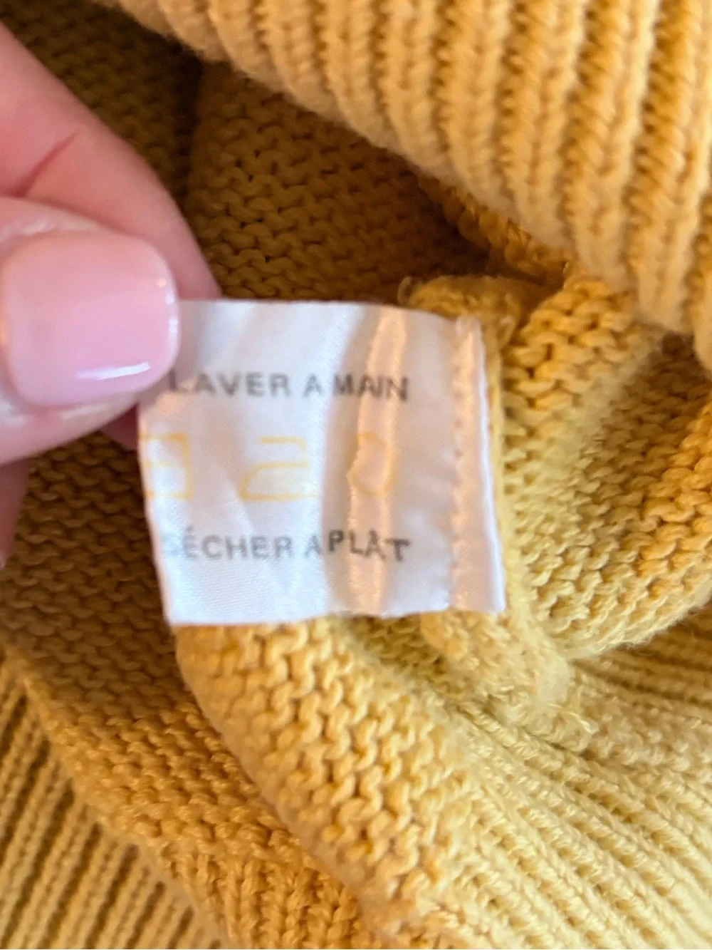 Gant Men’s The Rugger 100% Cotton Yellow Embroidered Crewneck Sweater M L